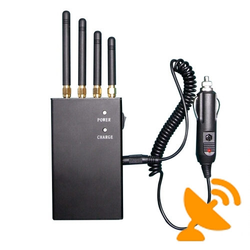 Four Antenna Cell Phone & Wifi Jammer - Click Image to Close