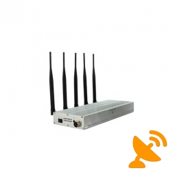 Five Antenna UHF Audio 450-470 MHz & Cell Phone Blocker