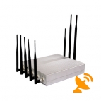 High Power Eight Antenna Cell Phone & GPS & Wifi & VHF/UHF Jammer