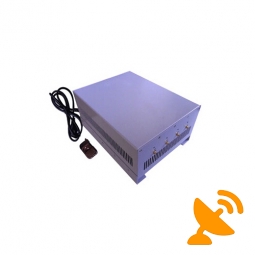 High Power Cell Phone Jammer with Remote Control and Directional Panel Antenna