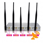 3G 2G Cellphone Jammer with Remote Control
