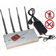 4 Antenna 2G 3G Mobile Phone Jammer with Remote Control