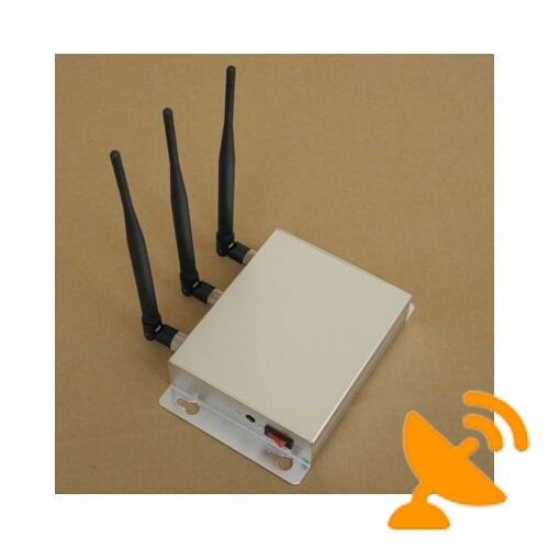 3 Antenna Wall Mounted Mobile Phone Jammer - Click Image to Close