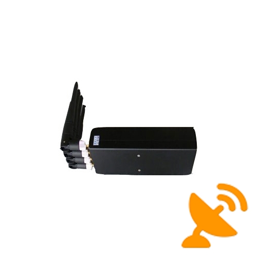 Handheld 3G GSM CDMA DCS PHS Signal Mobile Phone Jammer - Click Image to Close