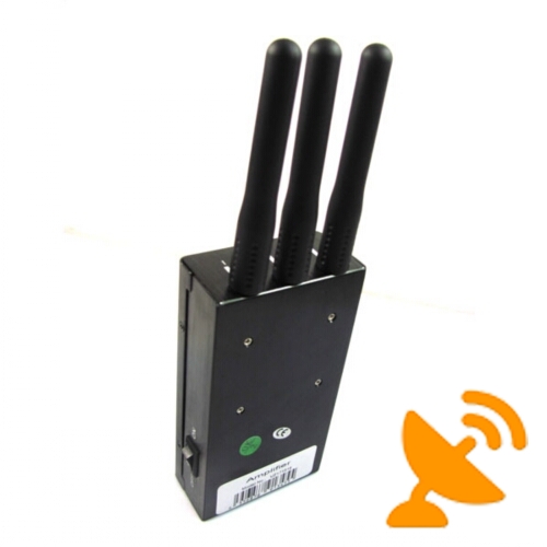 5 Band Portable GPS & Cellular Jammer - Click Image to Close