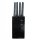 Four Antenna Handheld Cell Phone & Wifi 2.4G Jammer with Cooling Fan