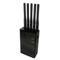 Handheld CellPhone Jammer + GPS Blocker + Wifi Jammer with Fan