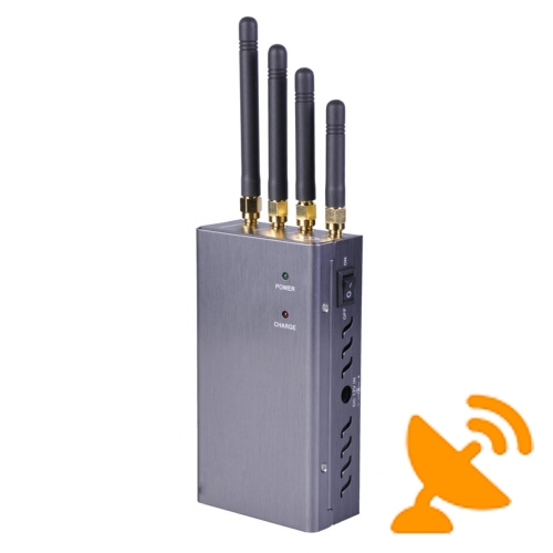 Portable Cell Phone & GPS L1 & Wifi Signal Jammer - Click Image to Close