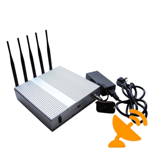 3G 4G High Power Mobile Signal Blocker with Remote Control - 4G LTE - Click Image to Close