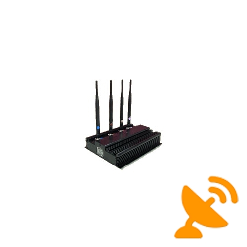 High Power Four Antenna UHF/VHF Jammer - Click Image to Close