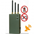 NEW Portable Cellular Phone Signal Jammer Blocker