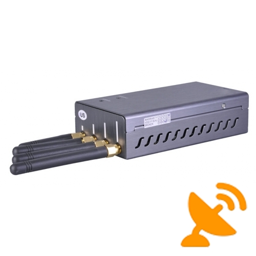 Portable Cell Phone & GPS L1 & Wifi Signal Jammer - Click Image to Close