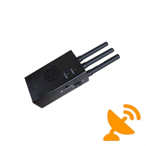 High Power Portable Cellular Jammer 3G 2G Signal - Click Image to Close