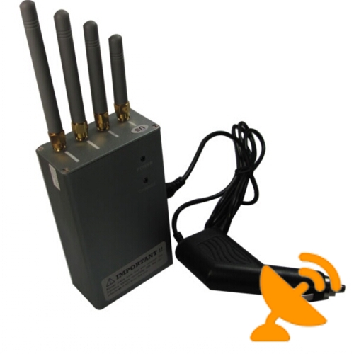 Portable High Power 2G 3G Cell Phone Signal Jammer Blocker - Click Image to Close