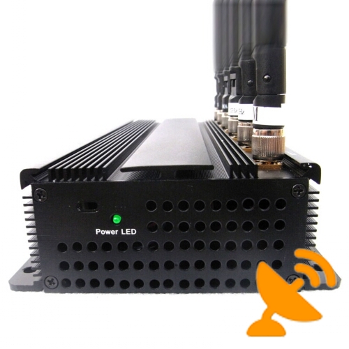 High Power Desktop WIFI & Cell Phone & RF Jammer - Click Image to Close