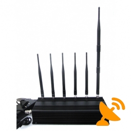 High Power Cell Phone & Lojack + RF 315MHZ 433MHZ Jammer