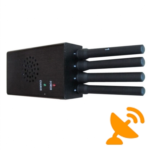 Portable GPS & 2G 3G Cell Phone Signal Blocker Jammer - Click Image to Close