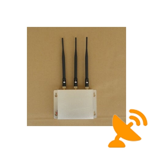 3 Antenna Wall Mounted Mobile Phone Jammer - Click Image to Close