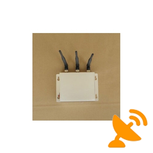 3 Antenna Wall Mounted Mobile Phone Jammer - Click Image to Close