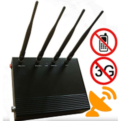 5 Band CDMA 3G Mobile Phone Signal Jammer Blocker - Click Image to Close