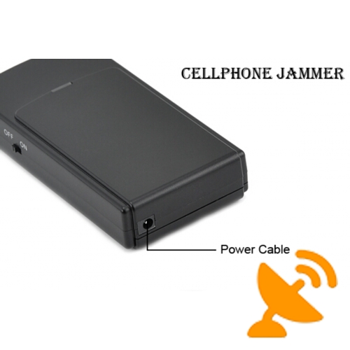 Mini Cell Phone Style Portable Jammer For GSM CDMA DCS 3G - Click Image to Close