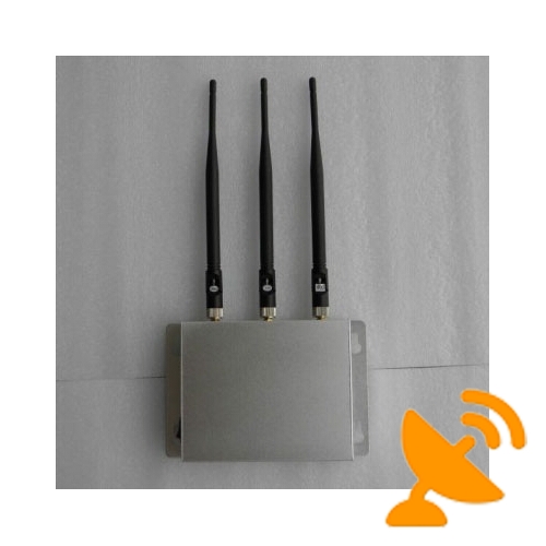 3 Antenna Wall Mounted Mobile Phone Jammer - Click Image to Close