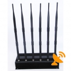 High Power Desktop Multifunctional Mobile Phone & GPS & Wifi & VHF/UHF Jammer