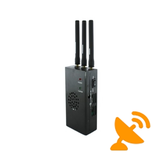 High Power Portable Cellular Jammer 3G 2G Signal - Click Image to Close