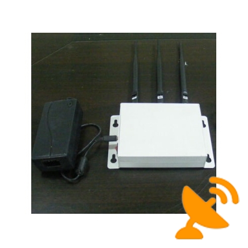 3 Antenna Wall Mounted Mobile Phone Jammer - Click Image to Close