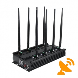 Ultimate Eight Band Wireless Signal Jammer Terminator for Mobile Phone, WiFi Bluetooth, UHF, VHF, GPS, LoJack