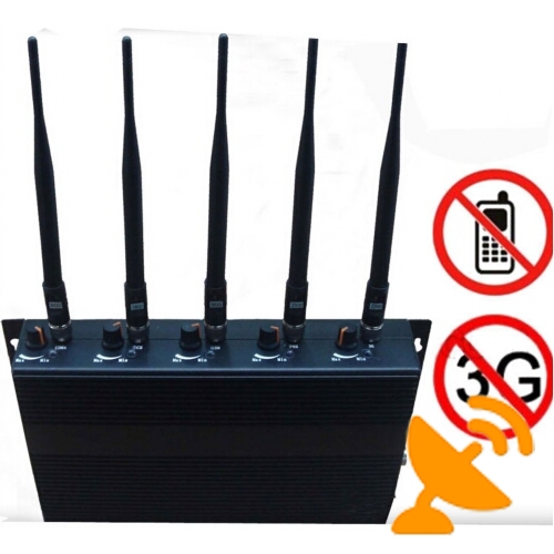 Adjustable 2G 3G Mobile Phone Signal Jammer - Click Image to Close