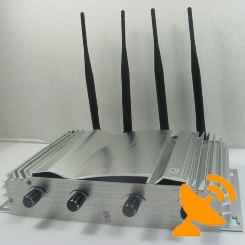 2013 NEW 4 Antenna Wall Mounted Cell Phone Jammer - Click Image to Close