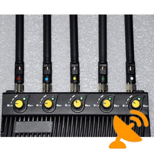 3G 4G WIMAX Cell Phone Adjustable Jammer - Click Image to Close