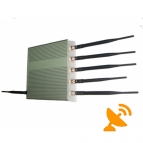 15W Six Antenna Cell Phone ^ GPS ^ Wifi Jammer