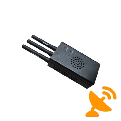 High Power Portable Cellular Jammer 3G 2G Signal - Click Image to Close