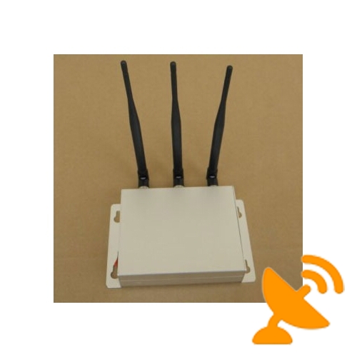 3 Antenna Wall Mounted Mobile Phone Jammer - Click Image to Close