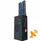 Portable GPS & 2G 3G Cell Phone Signal Blocker Jammer
