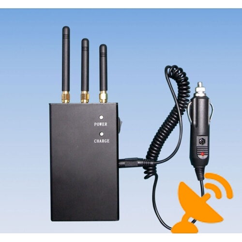 High Power + Portable Mobile Phone Jammer - Click Image to Close