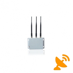 3 Antenna Wall Mounted Mobile Phone Jammer