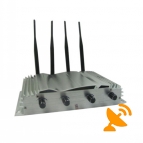 2013 NEW 4 Antenna Wall Mounted Cell Phone Jammer