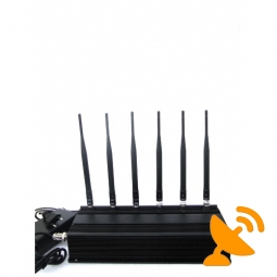 High Power Desktop Cell Phone & GPS & RF Jammer