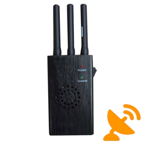 High Power Portable Cellular Jammer 3G 2G Signal - Click Image to Close