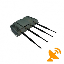 4 Antenna 3G Cell Phone Jammer