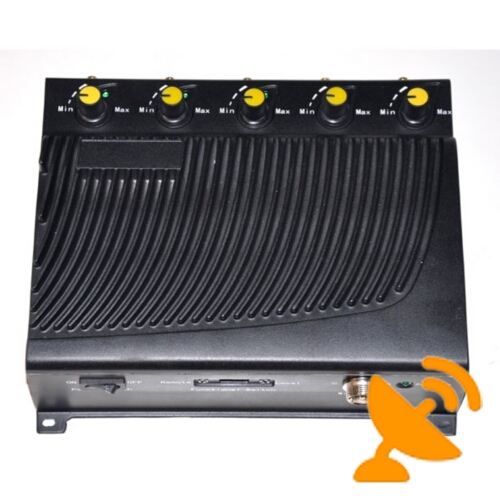 3G 4G WIMAX Cell Phone Adjustable Jammer - Click Image to Close