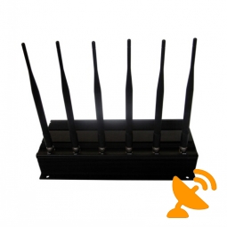 6 Antenna Wall Mounted 3G 4G Cellphone Jammer