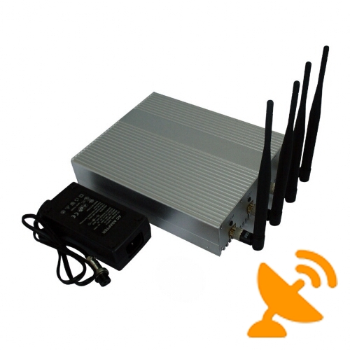 4 Antenna Remote Control Mobile Phone Signal Jammer - Click Image to Close