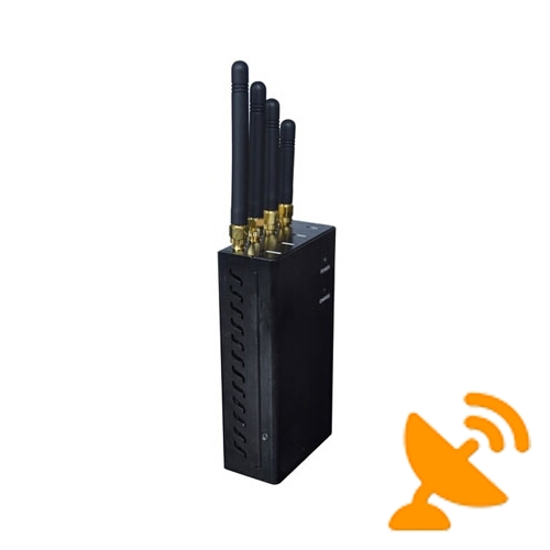 Four Antenna Cell Phone & Wifi Jammer - Click Image to Close