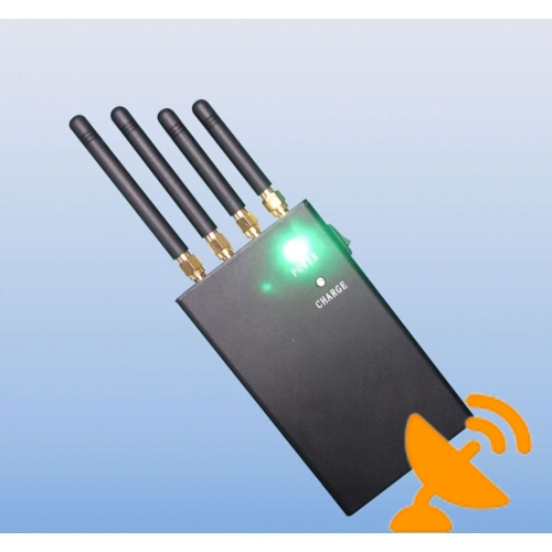 Four Antenna Cell Phone & Wifi Jammer - Click Image to Close