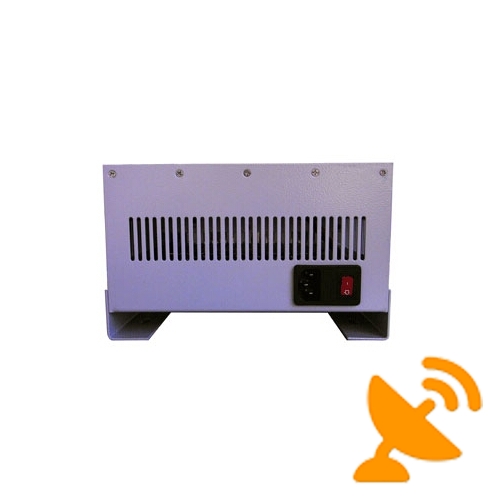 High Power Cell Phone Jammer with Remote Control and Directional Panel Antenna - Click Image to Close