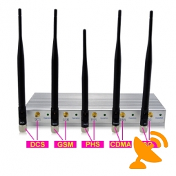 3G 2G Cellphone Jammer with Remote Control